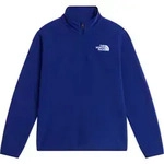 The North Face Teen Glacier 1/4 Zip Pullover bold blue (NLV) M