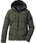 killtec KOW 239 Boys Quilted Jacket dunkeloliv (00756) 152