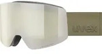 Uvex Provoqe black matt mirror platin-green one size