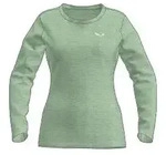 Salewa Puez Melange Dry'ton W Long Sleeve Tee pastel green melange (5A96) 36
