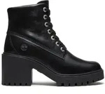 Timberland Womens Mid Lace UP Boot blk full grain 6.5 Wide Fit
