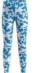Odlo Active Warm Graphic Kids Base Layer Bottoms orchid ice - nebulas blue...