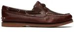 Timberland Mens Boat Shoe brown 6.5 Wide Fit