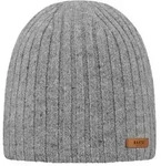 Barts Haakon Beanie heather grey (02)
