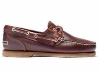 Timberland Womens Classic Boat Boat Shoe brown 5.5 Wide Fit