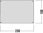 Tatonka Zeltunterl. 230 x 160cm neutral