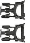 Ortlieb Ersatzstecker Stealth- Side-release neutral
