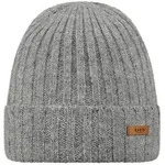 Barts Haakon Turnup heather grey (02)