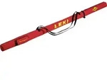 LEKI Cross Country Pole Bag Shark 185/2 rot-gelb 185 cm