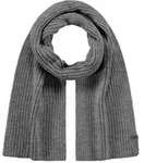 Barts Wilbert Scarf heather grey (02)