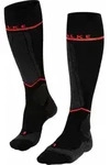 Falke SK Compression Energy Damen Skiing Kniestr&uuml;mpfe black-neon red (3178) 35-38 W1