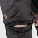 Fj&auml;llr&auml;ven Abisko Lite Trekking Zip-off M Reg dark grey-black (030-550) 58