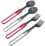 MSR Folding Utensils 4-Pack red / gray