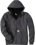 Carhartt Wind Fighter Full-zip Sweatshirt carbon heather (026) 2XL REG