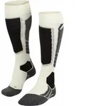 Falke SK2 Intermediate Wool Damen Skiing Kniestr&uuml;mpfe off-white (2040) 35-36