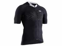 X-Bionic X-bionic The Trick 4.0 Cycling Zip Shirt Short Sleeve Men opal black/arctic