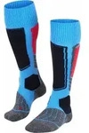 Falke SK1 Comfort Damen Skiing Kniestr&uuml;mpfe blue note (6545) 37-38