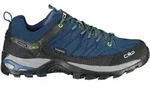 CMP Rigel Low WP Trekking Shoes blue ink-yellow fluo (08MF) 44