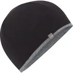 Icebreaker Unisex Merino 200 Oasis Reversible Beanie black/gritstone hthr (A04) OS