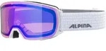 Alpina Nakiska Q white gloss mirror blue (11) one size