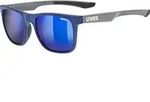 Uvex LGL 42 blue grey mat mirror blue cat. 3 one size