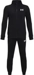 Under Armour Boys' UA Knit Track Suit black white (001) M