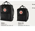 Fj&auml;llr&auml;ven K&aring;nken Mini black (550) One Size