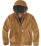 Carhartt Washed Duck Active Jac carhartt brown (BRN) XS REG