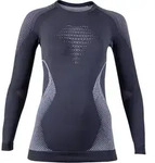 Uyn Woman Evolutyon Underwear Shirt Long Sleeve charcoal/white/light grey (G930) L/XL