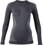 Uyn Woman Evolutyon Underwear Shirt Long Sleeve charcoal/anthracite/aqua (G978) XS