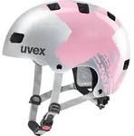 Uvex kid 3 silver - ros&eacute; 55-58
