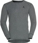 Odlo The Active Warm Base Layer Top odlo steel grey melange (10183) L