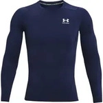 Under Armour Men's Heatgear Armour Long Sleeve midnight navy white (410) XXL