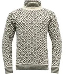 Devold of Norway Svalbard Wool High Neck offwhite/anth. (020A) S