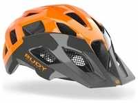 Rudy Project Helmet Crossway lead / orange fluo (shiny) (VISOR-FREE PADS-BUG...