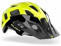 Rudy Project Helmet Crossway black/yellow fluo (shiny) (VISOR-FREE PADS-BUG STOP