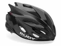 Rudy Project Helmet Rush Black - Titanium (shiny) visor - free pads included