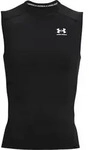 Under Armour Men's Heatgear Armour Sleeveless black white (001) S