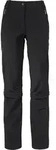 VAUDE Women's Farley Stretch Capri T-zip Pants III black (010) 40