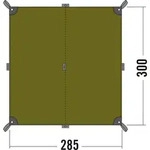 Tatonka Tarp 2 light olive (333)