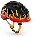 MET Hooray black flames | gloss (BF1) XS