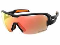 Scott Sunglasses Spur black matt/orange/red chrome enhancer + cle (1338)