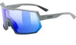Uvex Sportstyle 235 rhino deep space mat mirror blue cat. 2 one size
