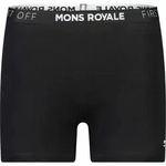 Mons Royale Womens Hannah Merino Hot Pants black (1) XS