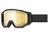 Uvex Athletic CV black matt sl/gold-yel. mirror gold one size