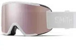 Smith Squad S white vapor chromapop everyday rose gold mirror