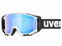 Uvex Athletic CV cloud matt sl/blue-gr. mirror blue one size