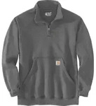 Carhartt Marquette 1/4-Zip Mock-neck Sweatshirt carbon heather (CRH) L REG