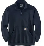 Carhartt Marquette 1/4-Zip Mock-neck Sweatshirt new navy (472) XL REG