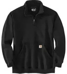 Carhartt Marquette 1/4-Zip Mock-neck Sweatshirt black (BLK) S REG